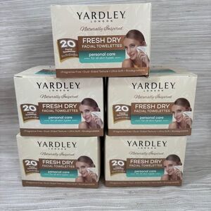 NEW YARDLEY facial towelettes set of 5